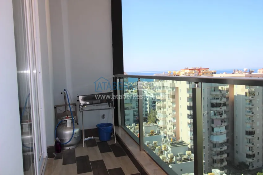 Приобрести Пентхаус-дуплекс в Махмутларе с мебелью и видом на море в комфортабельном комплексе 21 