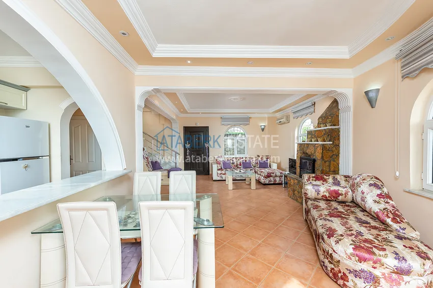 Приобрести Вилла в Авсалларе двухэтажная меблированная в коттеджном комплексе  1 