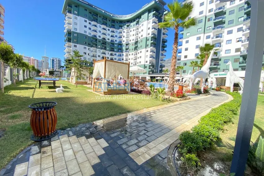 Квартира двухкомнатная с качественной чистовой отделкой в Махмутларе 2 