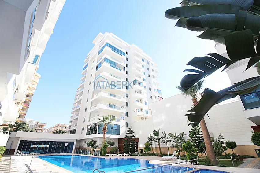 Квартира в Махмутларе стильный интерьер центральное расположение 1 