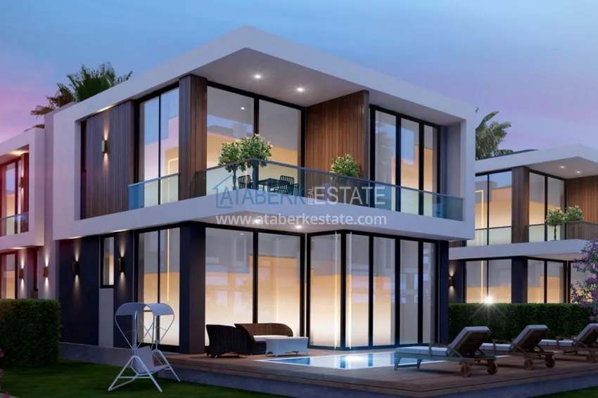 Современные виллы в горном регионе Анталии – Дошемеалты на этапе строительства 1 