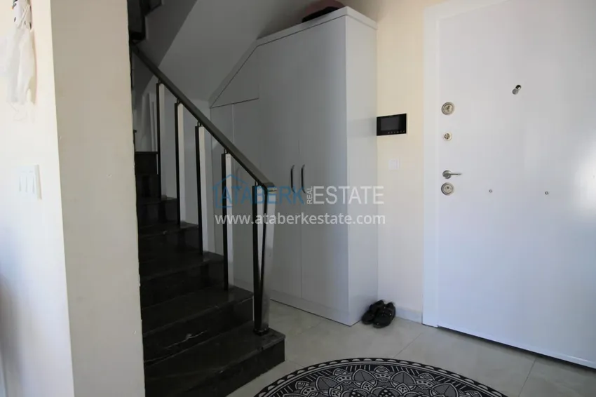 Приобрести Пентхаус-дуплекс в Махмутларе с мебелью и видом на море в комфортабельном комплексе 1 