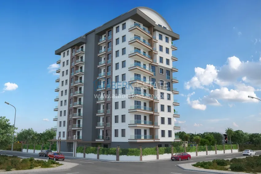 Квартира в Махмутларе с чистовой отделкой, отдельной кухней 2 