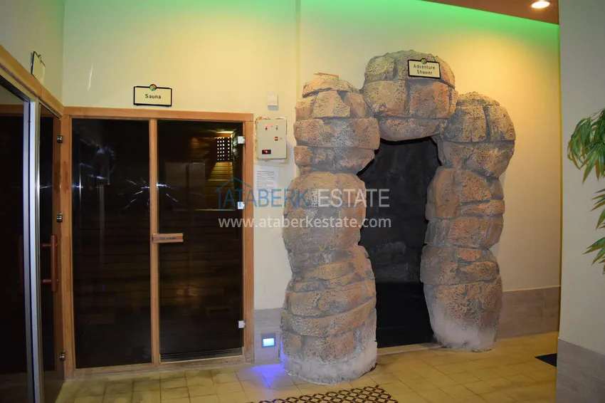 Пентхаус-дуплекс в Авсалларе с мебелью в комфортабельном жилом комплексе 21 