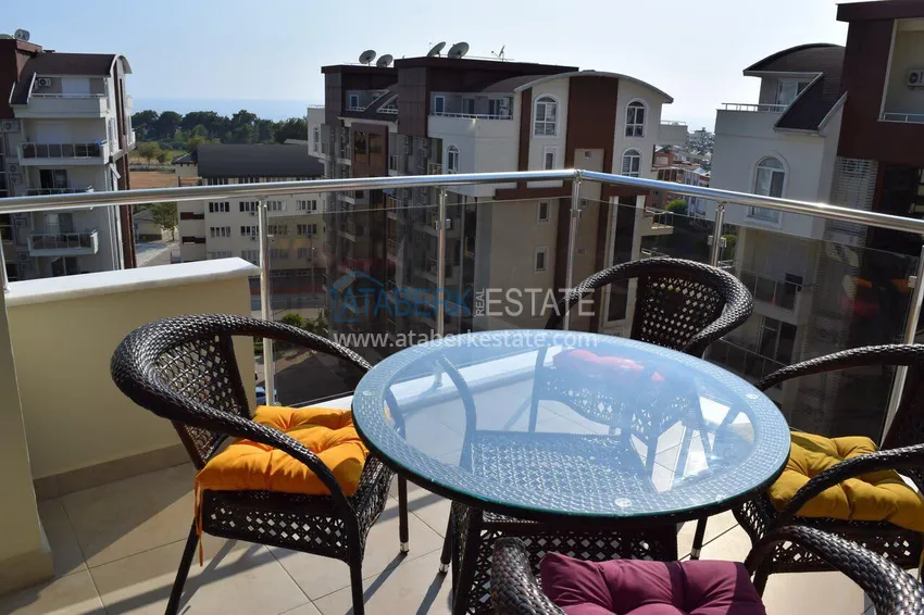 Приобрести Пентхаус-дуплекс в Авсалларе с мебелью в комфортабельном жилом комплексе 23 