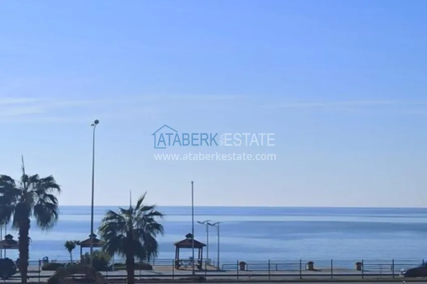 Приобрести Квартира в Махмутларе с террасой у самого моря  23 