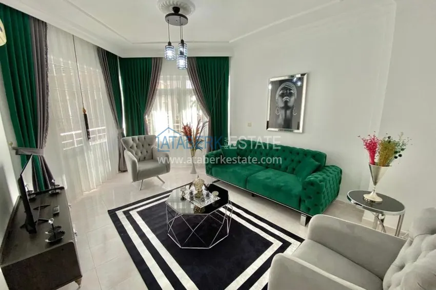 Приобрести Квартира в Махмутларе, трехкомнатная с мебелью, отдельной кухней и видом на море 2 