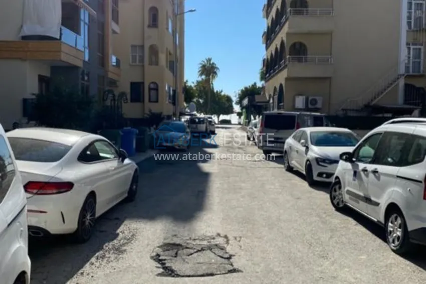 Квартира в Алании с мебелью, видом на море в 100 метрах от пляжа Кейкубат 3 