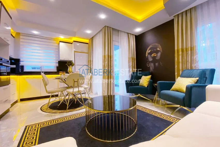 Приобрести Квартира в Махмутларе меблированная, в молодом комплексе 3 