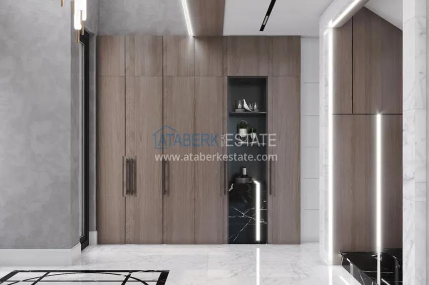 Приобрести Современные виллы в горном регионе Анталии – Дошемеалты на этапе строительства 4 