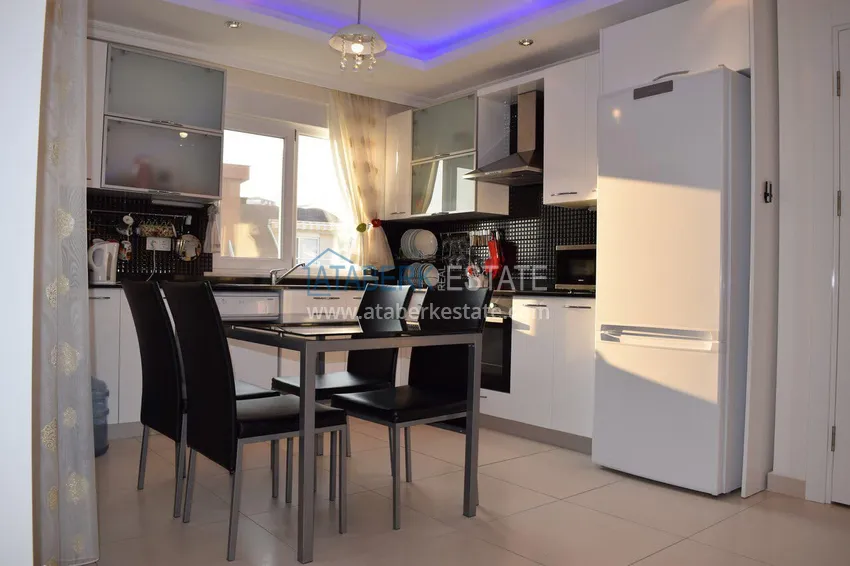 Приобрести Пентхаус-дуплекс в Авсалларе с мебелью в комфортабельном жилом комплексе 3 