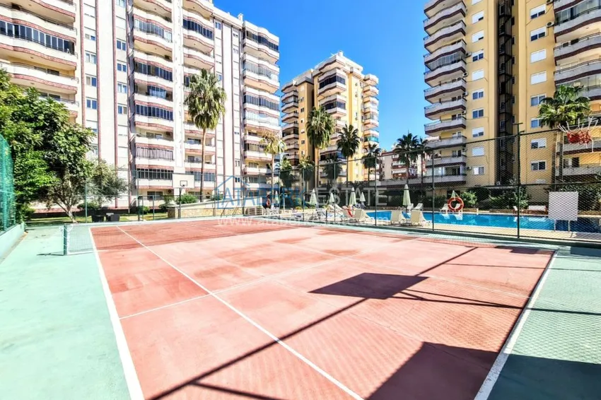 Квартира в Махмутларе с видом на море, в прекрасном комплексе 3 