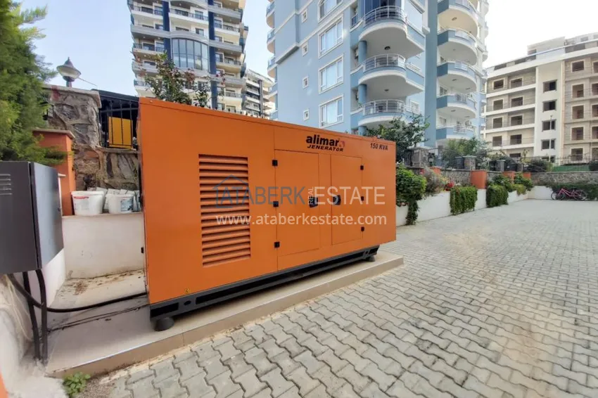 Квартира в Махмутларе меблированная двухкомнатная с открытым видом 3 