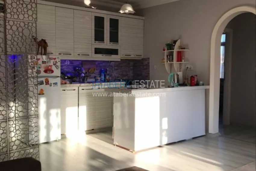 Приобрести Квартира в районе Оба с мебелью и застекленным балконом 3 