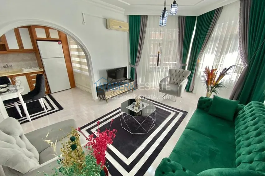 Приобрести Квартира в Махмутларе, трехкомнатная с мебелью, отдельной кухней и видом на море 4 