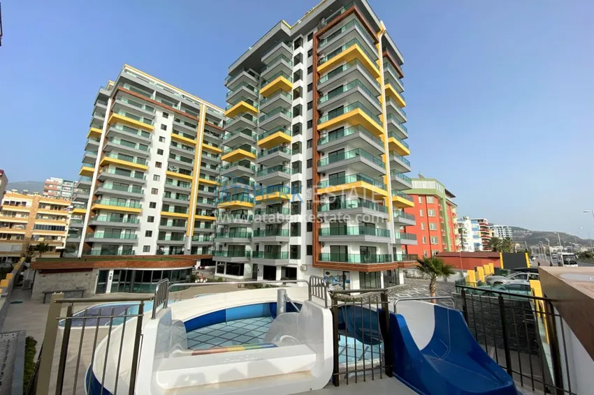 Квартира в Махмутларе с чистовой отделкой и видом на море - первая береговая линия 2 