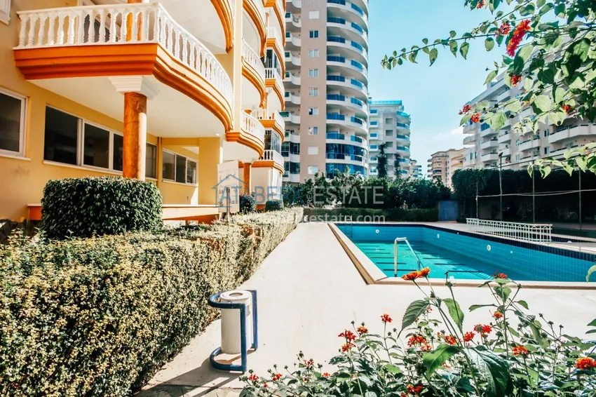 Квартира меблированная  в Махмутларе с видом на море и горы 3 