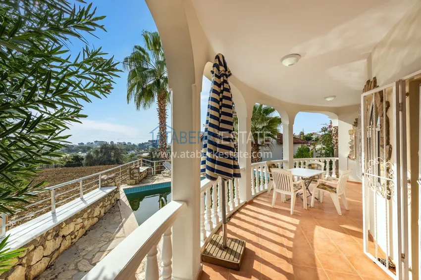 Приобрести Вилла в Авсалларе двухэтажная меблированная в коттеджном комплексе  5 