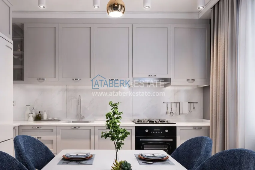 Приобрести Новый проект жилой комплекс в Газипаше на этапе строительства 3 