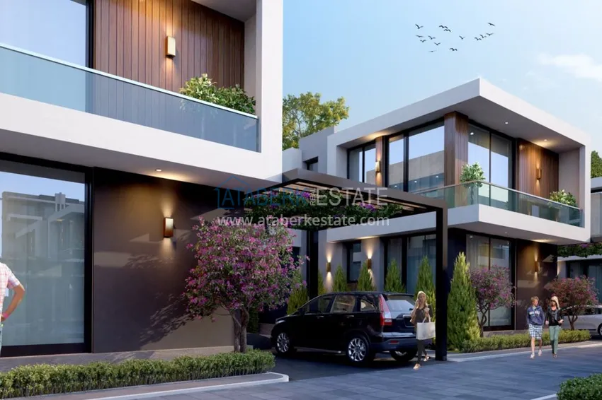 Современные виллы в горном регионе Анталии – Дошемеалты на этапе строительства 4 