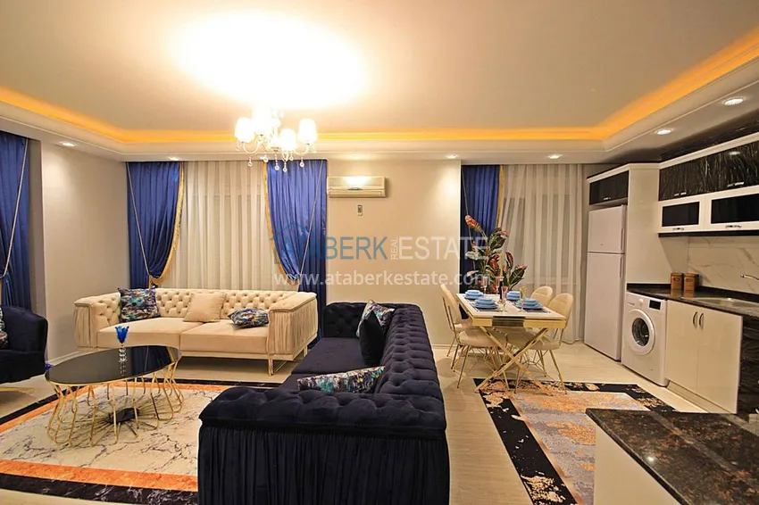 Приобрести Квартира в Махмутларе с мебелью в комплексе с удобствами 4 