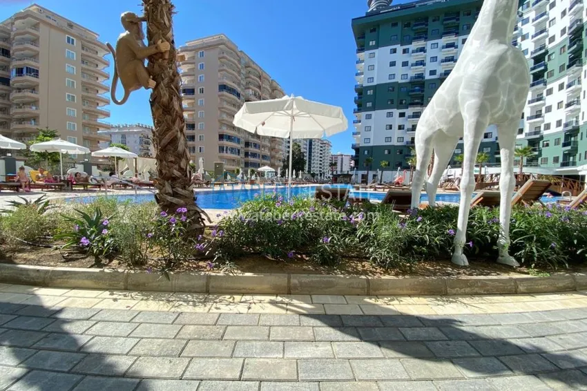 Квартира двухкомнатная с качественной чистовой отделкой в Махмутларе 5 