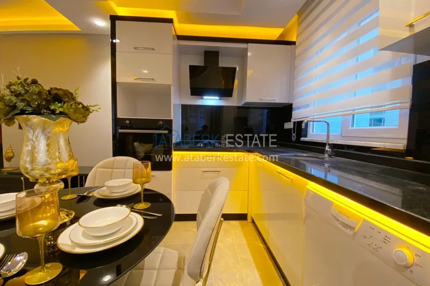 Приобрести Квартира в Махмутларе меблированная, в молодом комплексе 4 