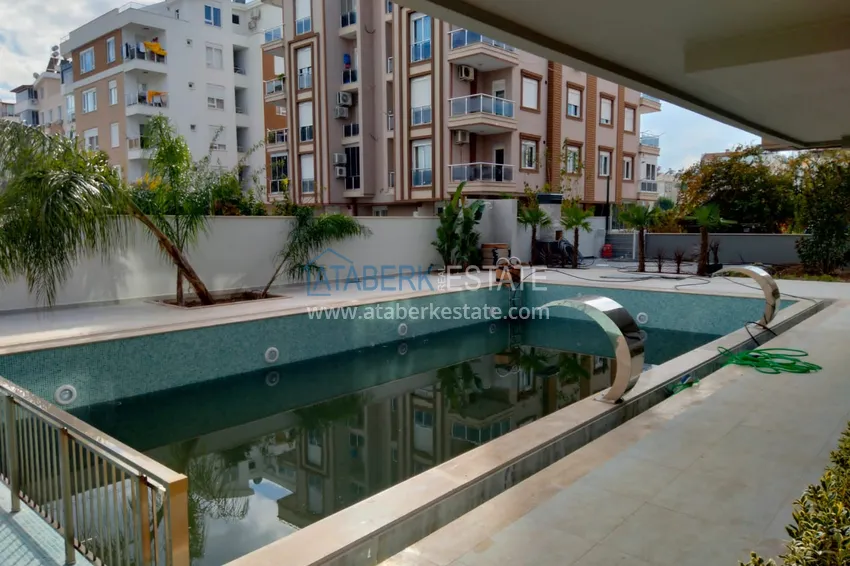 Квартиры в Анталии - Коньяалты в строящемся комплексе с беспроцентной рассрочкой  4 