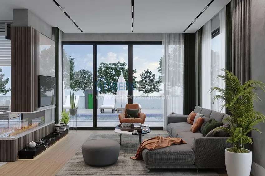 Приобрести Современные виллы в горном регионе Анталии – Дошемеалты на этапе строительства 5 