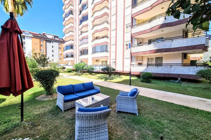 Квартира в Махмутларе с видом на море, в прекрасном комплексе 4 