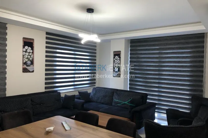 Приобрести Квартира в Махмутларе с террасой у самого моря  5 