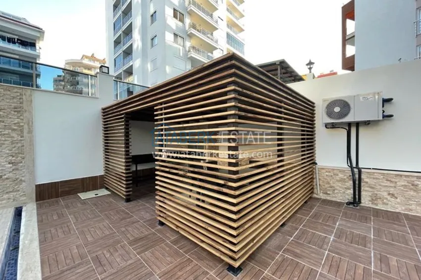 Квартира в районе Махмутлар двухкомнатная с чистовой отделкой  5 