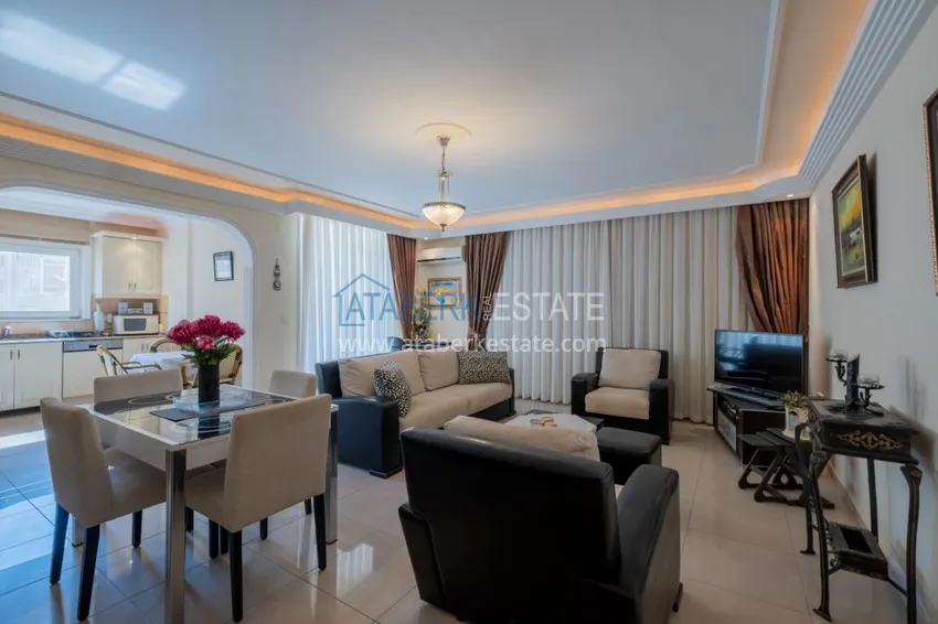 Приобрести Квартира в Махмутларе меблированная в жилом комплексе 5 