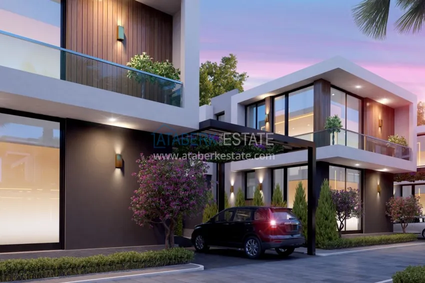 Современные виллы в горном регионе Анталии – Дошемеалты на этапе строительства 5 