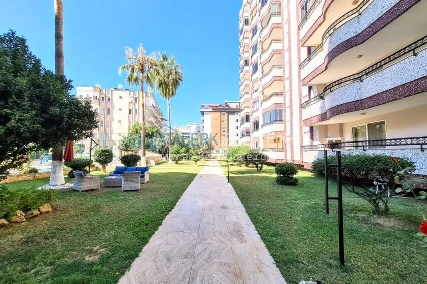 Квартира в Махмутларе с видом на море, в прекрасном комплексе 5 