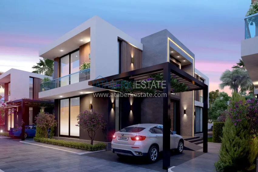 Современные виллы в горном регионе Анталии – Дошемеалты на этапе строительства 6 