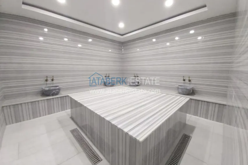 Квартира в Махмутларе меблированная двухкомнатная с открытым видом 6 