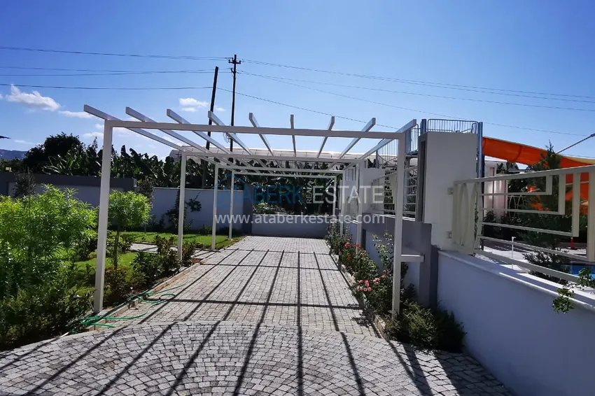 Квартира в Махмутларе меблированная, в молодом комплексе 7 