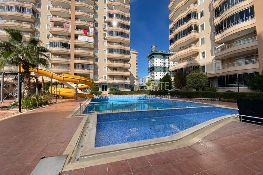 Квартира с мебелью в благоустроенном жилом комплексе в Махмутларе 7 