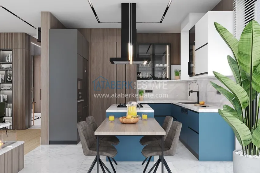 Приобрести Современные виллы в горном регионе Анталии – Дошемеалты на этапе строительства 8 