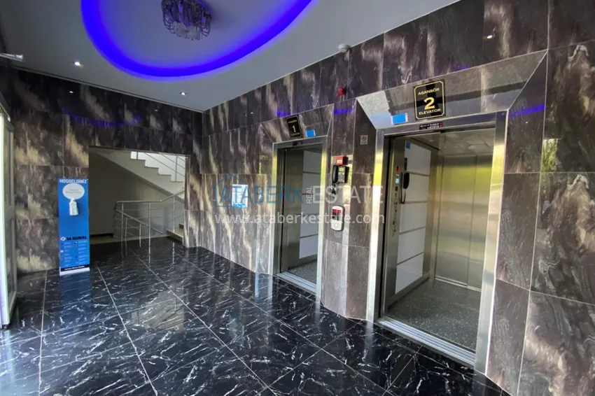 Пентхаус-дуплекс в Махмутларе, меблированный с видом на море и горы 7 