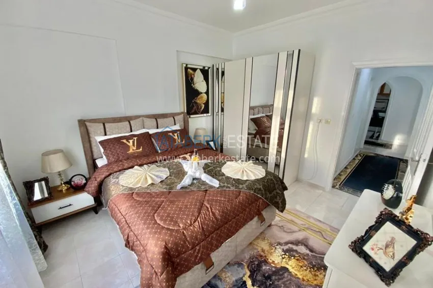 Приобрести Квартира в Махмутларе, трехкомнатная с мебелью, отдельной кухней и видом на море 8 