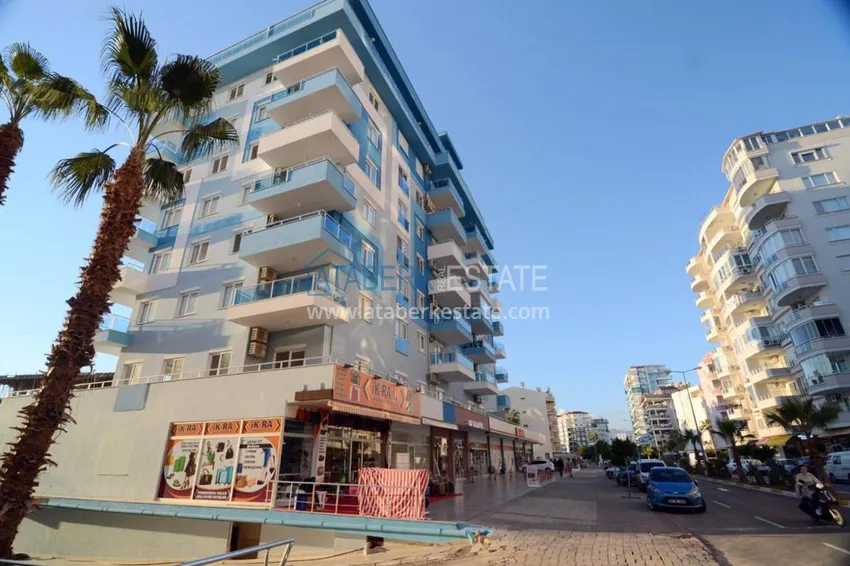 Квартира в Махмутларе с террасой у самого моря  7 