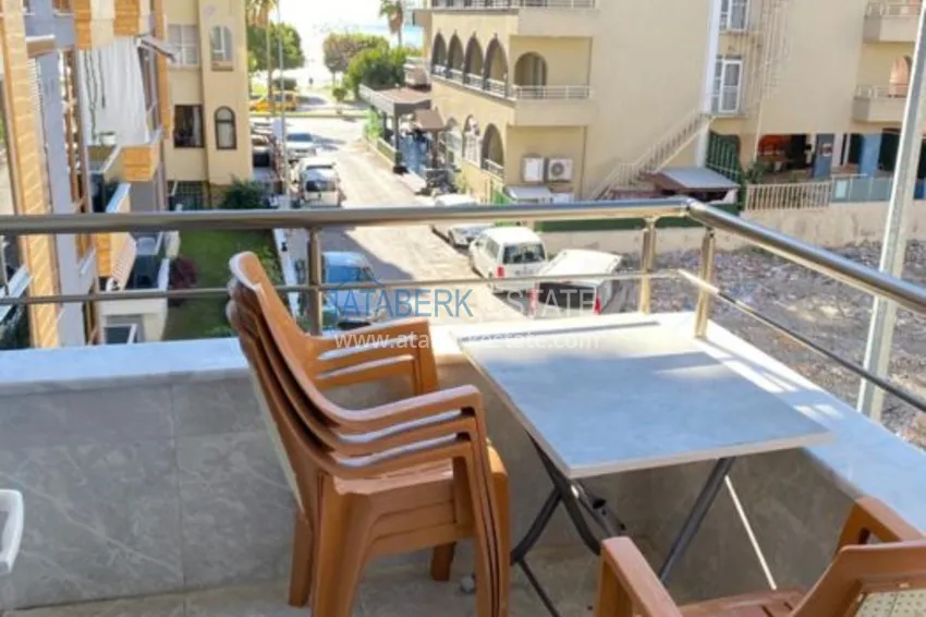 Приобрести Квартира в Алании с мебелью, видом на море в 100 метрах от пляжа Кейкубат 7 