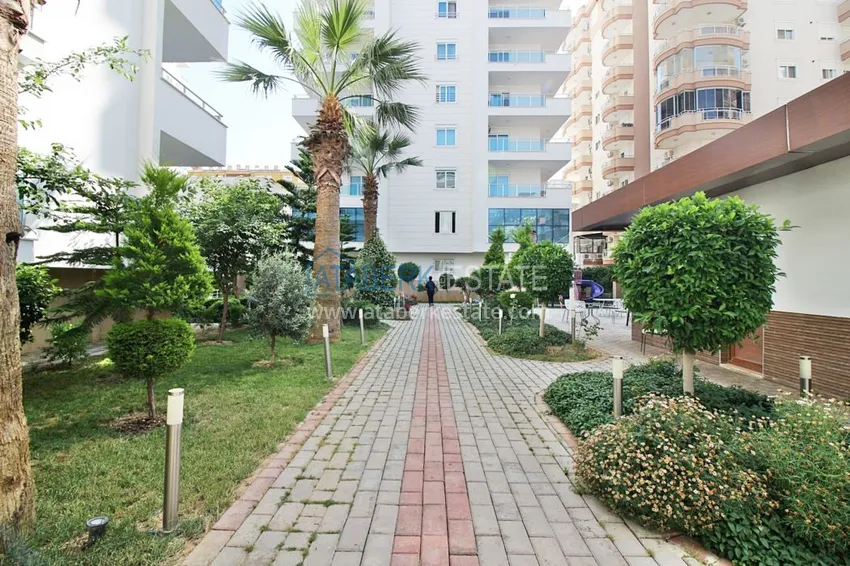 Квартира в Махмутларе стильный интерьер центральное расположение 8 