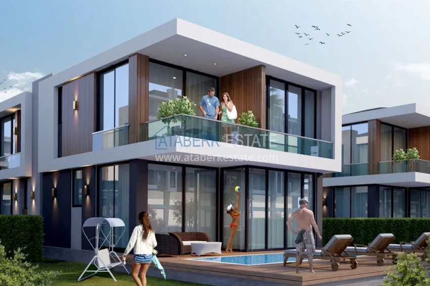 Современные виллы в горном регионе Анталии – Дошемеалты на этапе строительства 8 