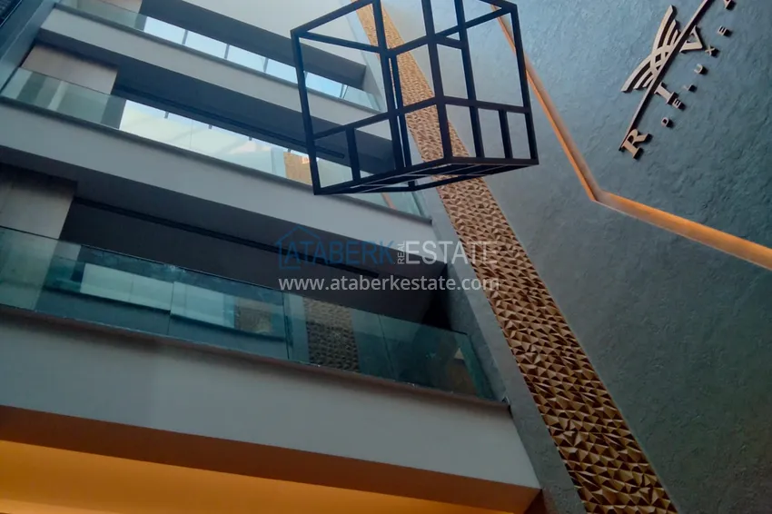 Квартиры в Анталии - Коньяалты в строящемся комплексе с беспроцентной рассрочкой  8 