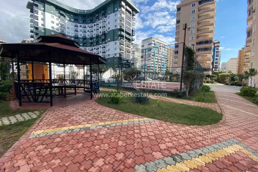 Квартира с мебелью в благоустроенном жилом комплексе в Махмутларе 8 