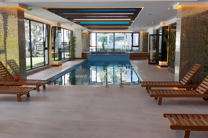 Квартира в Махмутларе в молодом комплексе с видом на горы 7 