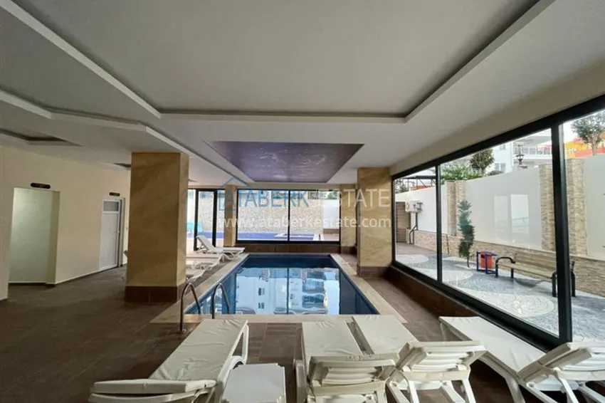 Квартира в районе Махмутлар двухкомнатная с чистовой отделкой  9 